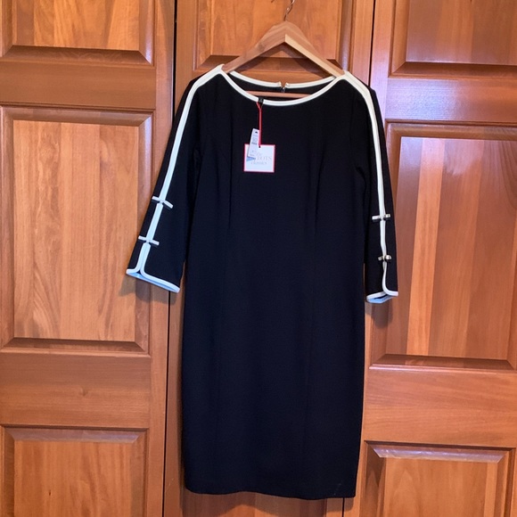Talbots size 12 brand new black dress - Picture 1 of 8